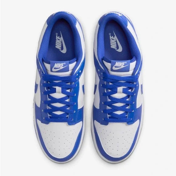 NIB Nike Dunk Lows Retro Royal Blue and White
